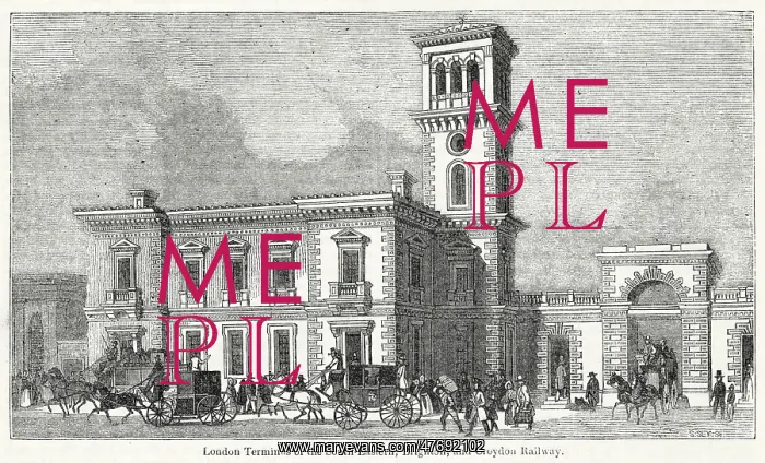 : London Bridge, terminus 1843 : London Bridge, terminus 1843