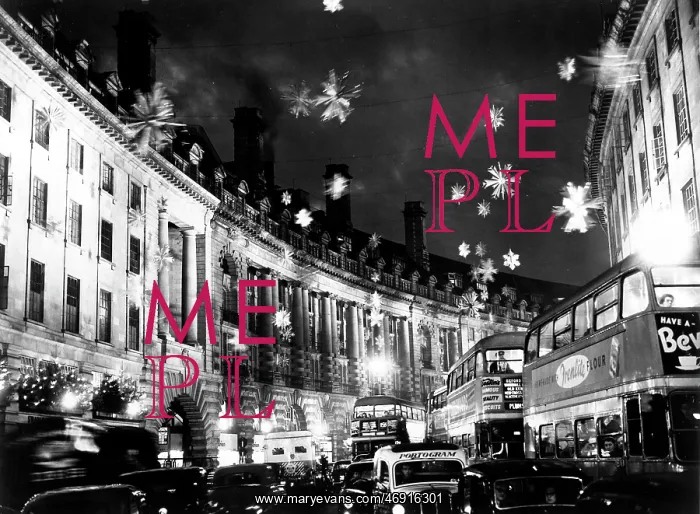 : London at Christmas time : London at Christmas time