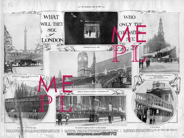 : What Will They See of London - Coronation 1911 : What Will They See of London - Coronation 1911
