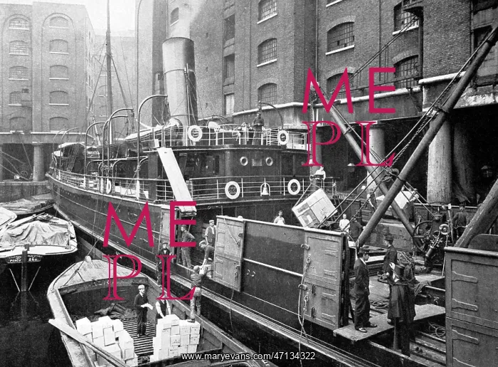  : London docks, early 1900s