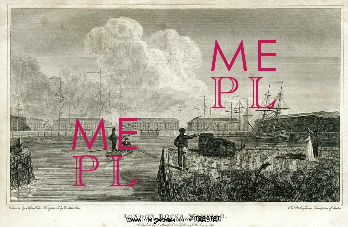  : London Docks at Wapping