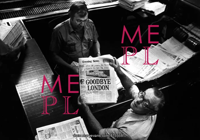 : London Evening News final issue : London Evening News final issue
