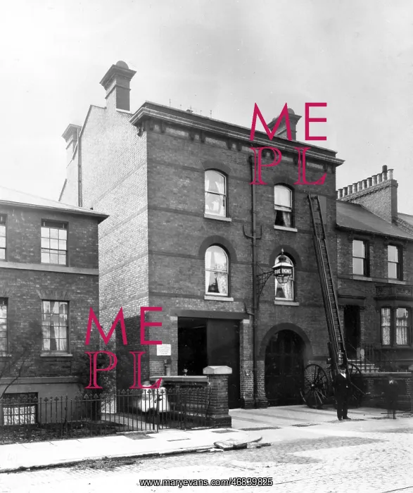 : A London Fire Brigade fire station : A London Fire Brigade fire station