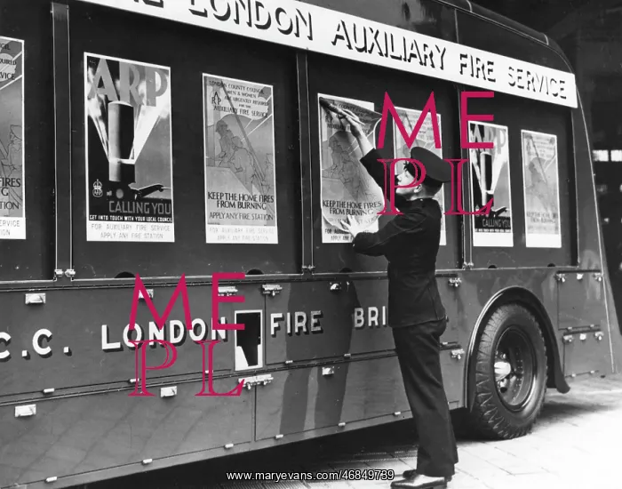 : London Fire Brigade -- recruiting for the AFS : London Fire Brigade -- recruiting for the AFS