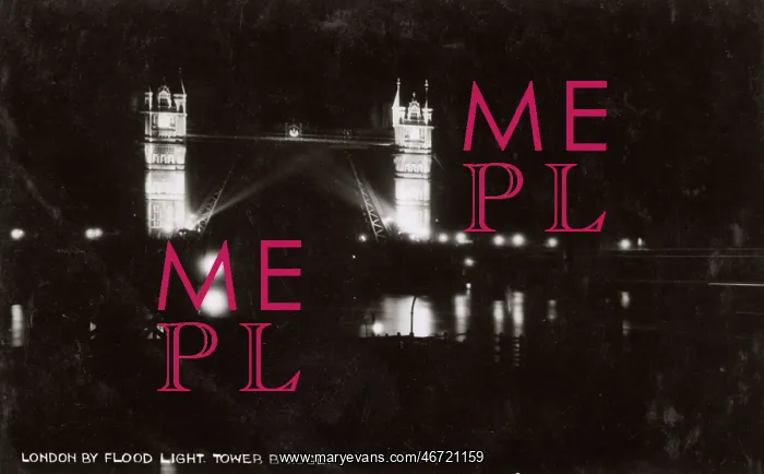 : London by Floodlight - Tower Bridge over the River Thames : London by Floodlight - Tower Bridge over the River Thames