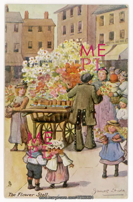  : LONDON FLOWER STALL