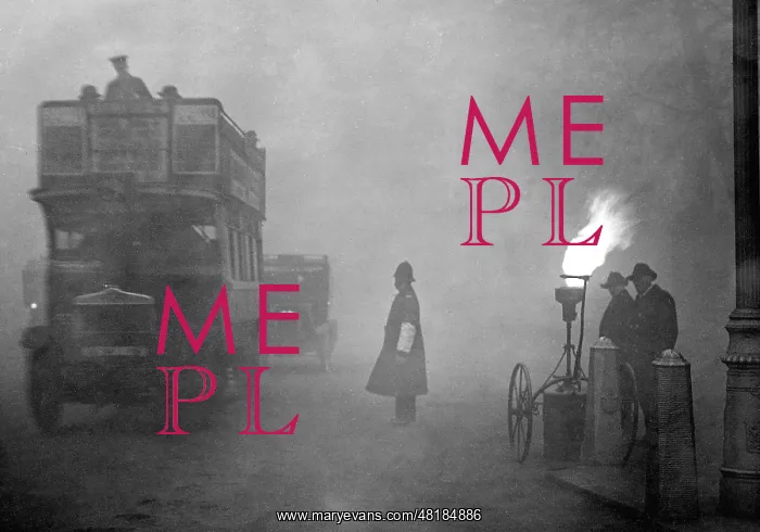  : London in fog, 1927