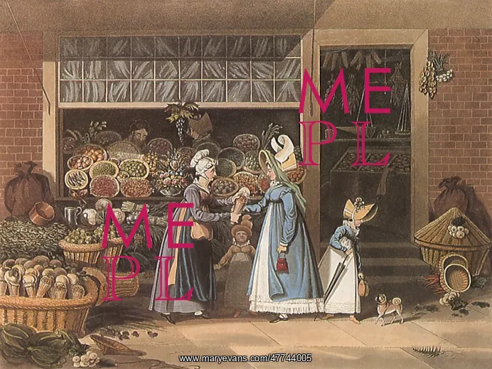  : London Grocery Stall 1822