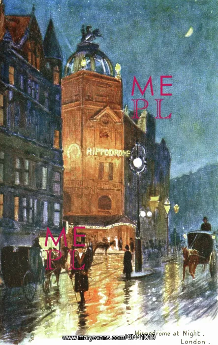  : The London Hippodrome at night
