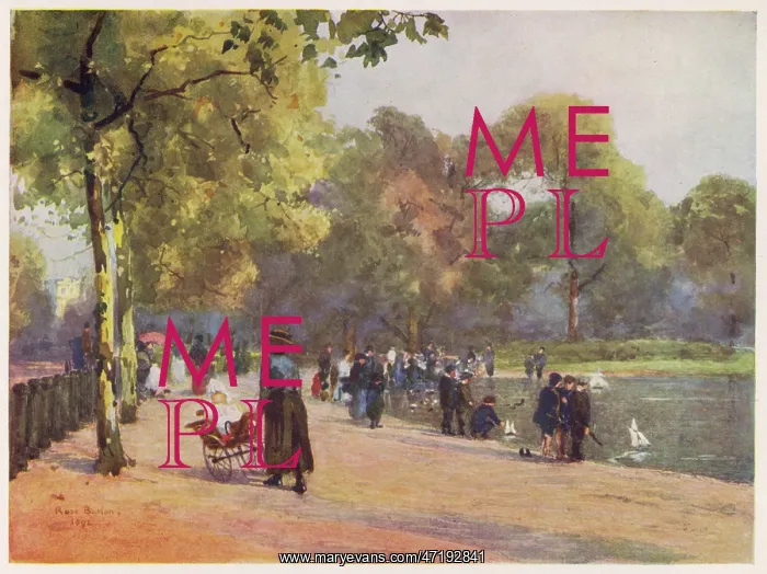 : LONDON / HYDE PARK 1892 : LONDON / HYDE PARK 1892