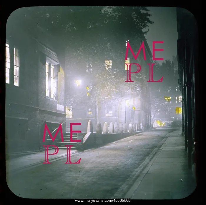  : London - Lantern Slide