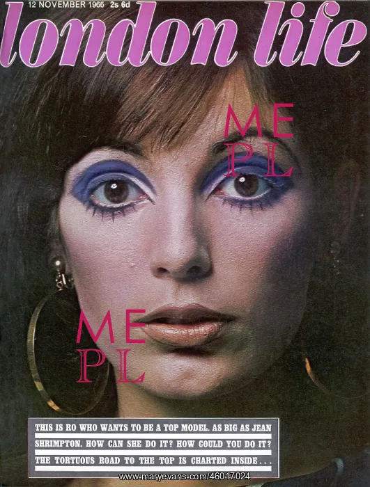 : London Life front cover featuring the model Ro : London Life front cover featuring the model Ro