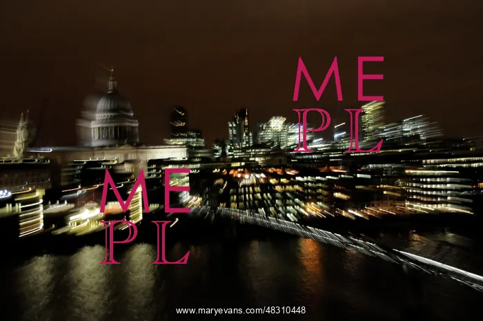 : London Light - St Pauls and Millenium Bridge : London Light - St Pauls and Millenium Bridge