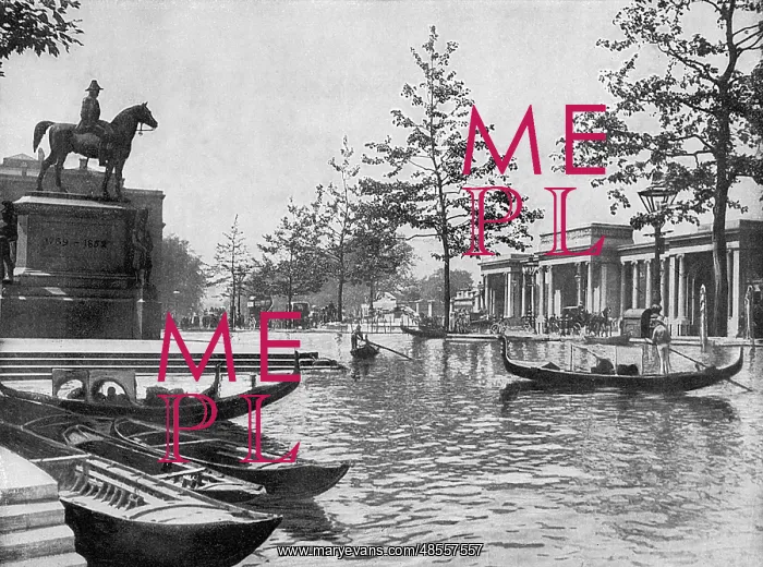 : If London were like Venice - Hyde Park Corner : If London were like Venice - Hyde Park Corner