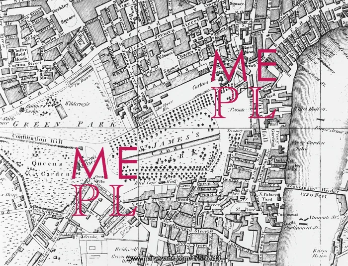  : London Map, 1804