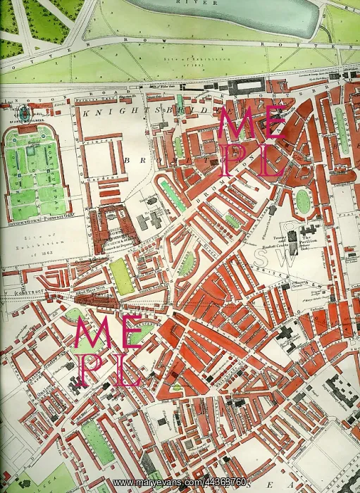  : London Map - Knightsbridge