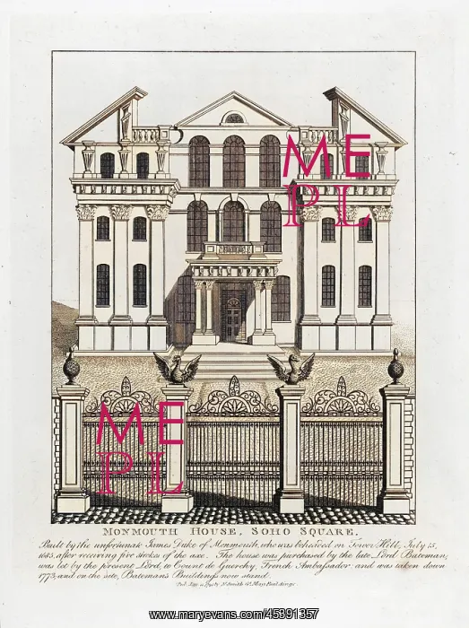 : LONDON / MONMOUTH HOUSE : LONDON / MONMOUTH HOUSE