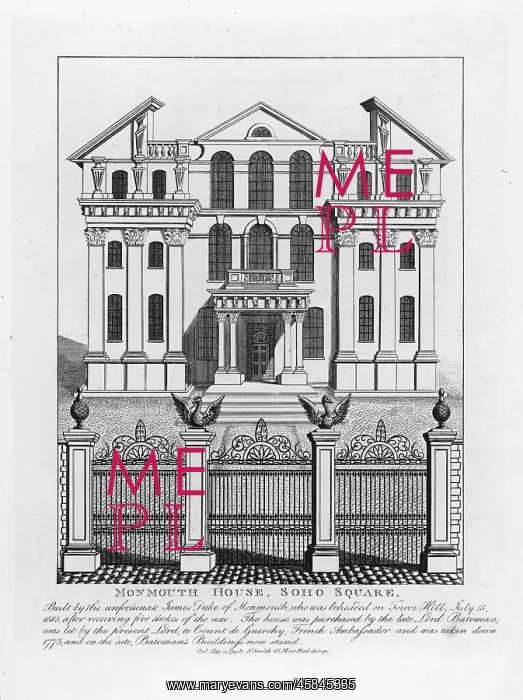  : LONDON / MONMOUTH HOUSE