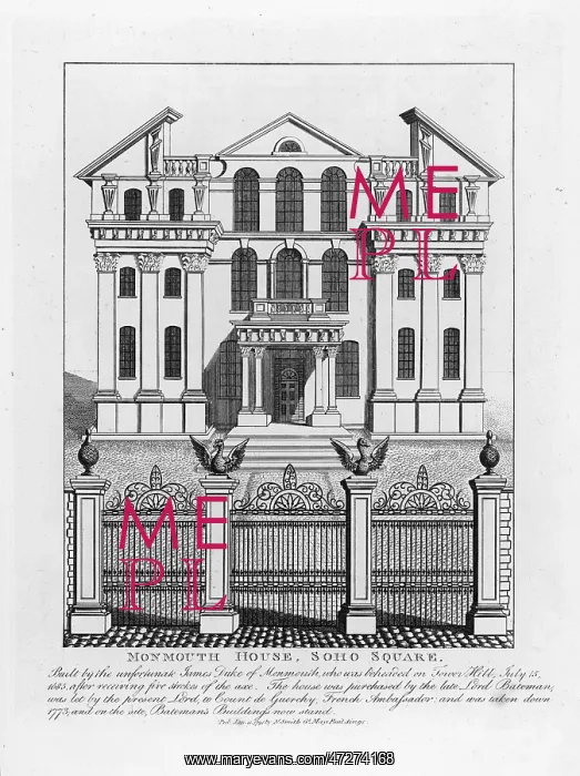 : LONDON / MONMOUTH HOUSE : LONDON / MONMOUTH HOUSE