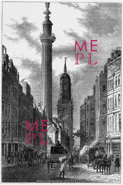 : LONDON MONUMENT : LONDON MONUMENT