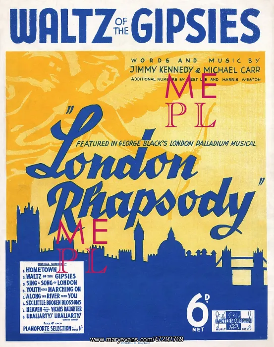 : LONDON MUSIC COVER : LONDON MUSIC COVER