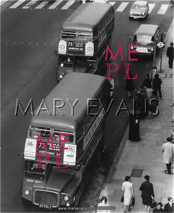 : TWO LONDON NO.73 BUSES : TWO LONDON NO.73 BUSES