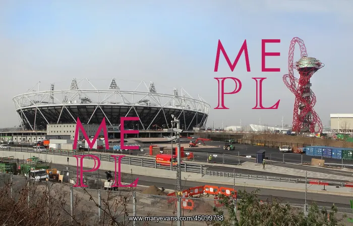 : London Olympic Stadium and ArcelorMittal Orbit : London Olympic Stadium and ArcelorMittal Orbit