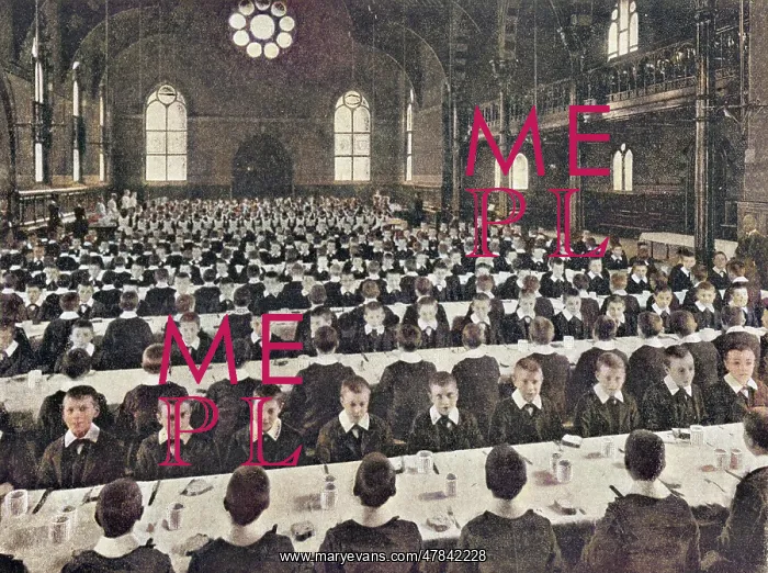 : London Orphan Asylum, Watford - Dining Hall : London Orphan Asylum, Watford - Dining Hall