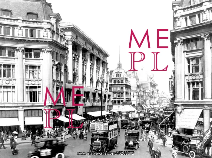  : London, Oxford Circus c1925