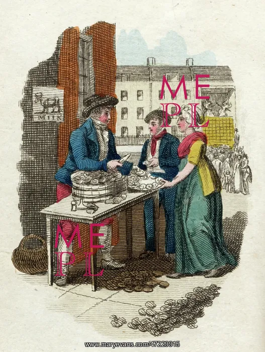 : LONDON OYSTER SELLER : LONDON OYSTER SELLER
