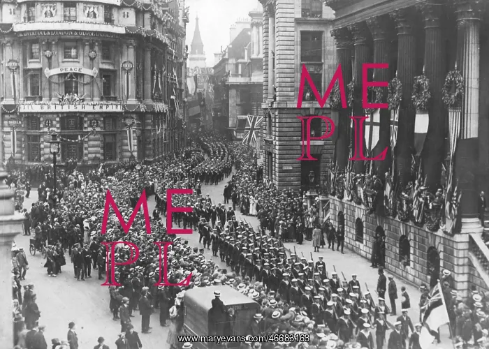 : London Peace Procession, 19th July 1919 : London Peace Procession, 19th July 1919