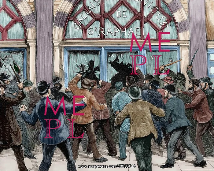 : London. Picadilly. Socialist agitation. February 8, 1886. En : London. Picadilly. Socialist agitation. February 8, 1886. En