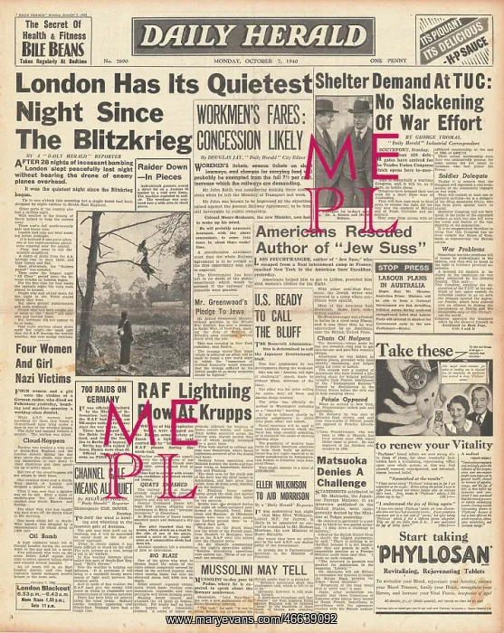 : London has quietest night since the Blitzkrieg : London has quietest night since the Blitzkrieg