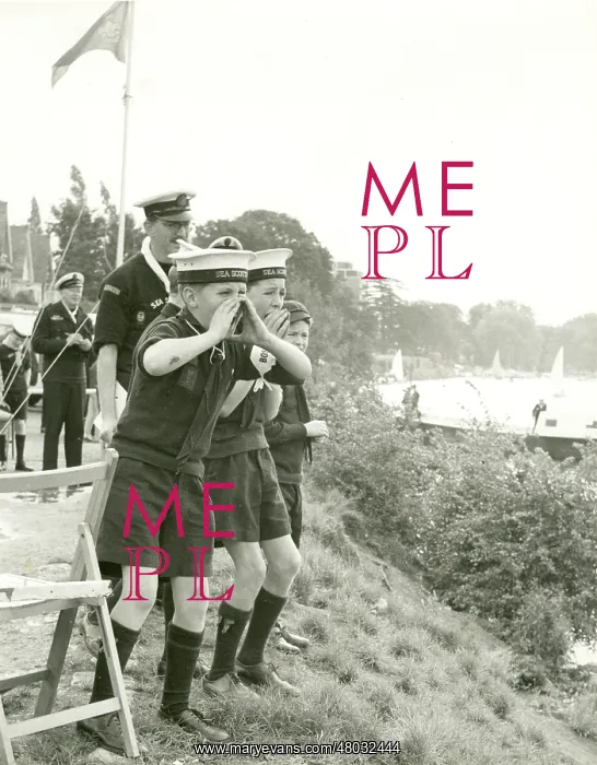  : London Sea Scouts at a regatta