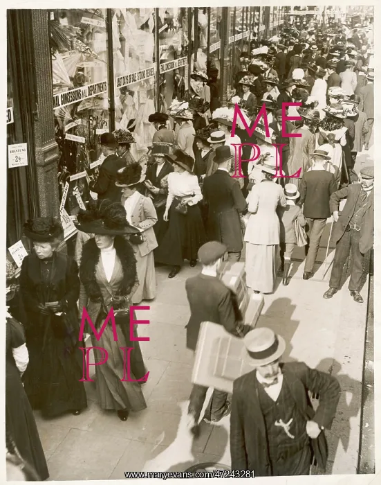  : LONDON SHOPPERS 1908