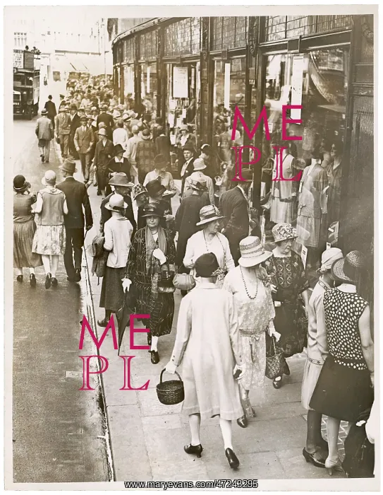  : LONDON SHOPPERS 1928