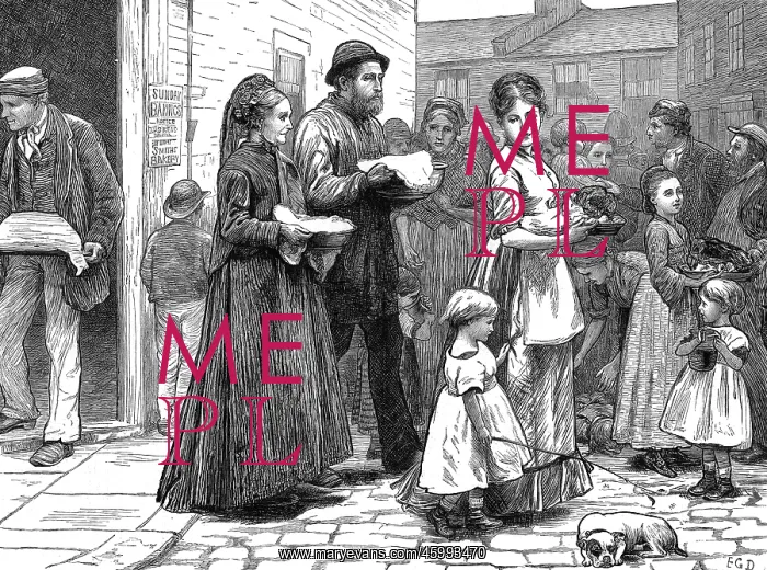 : London Sketches - Fetching the Sunday Dinner : London Sketches - Fetching the Sunday Dinner