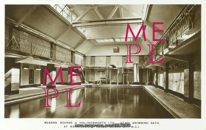 : London - Staff Swimming Bath : London - Staff Swimming Bath