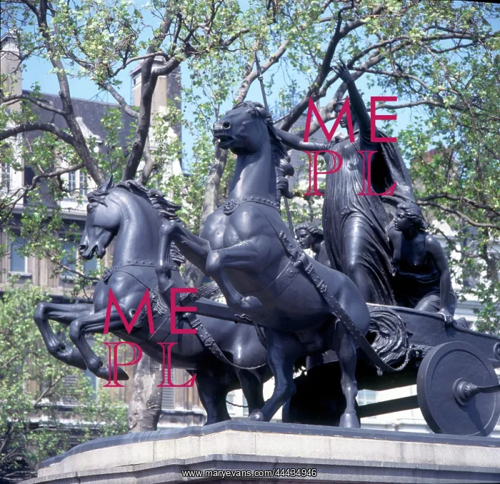 : London - Statue of Boudica, Westminster : London - Statue of Boudica, Westminster