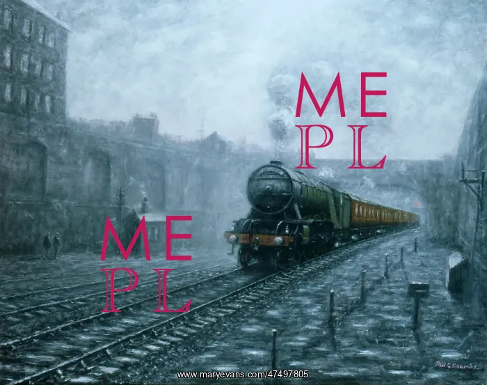 : Out of London ' steam train : Out of London ' steam train