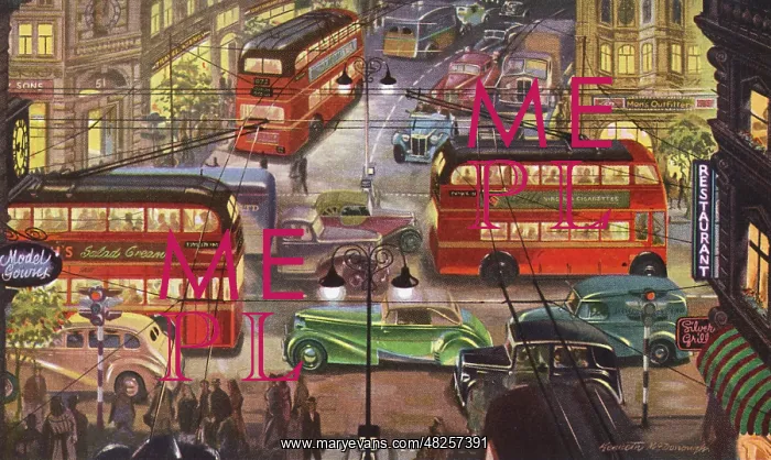 : London street scene : London street scene