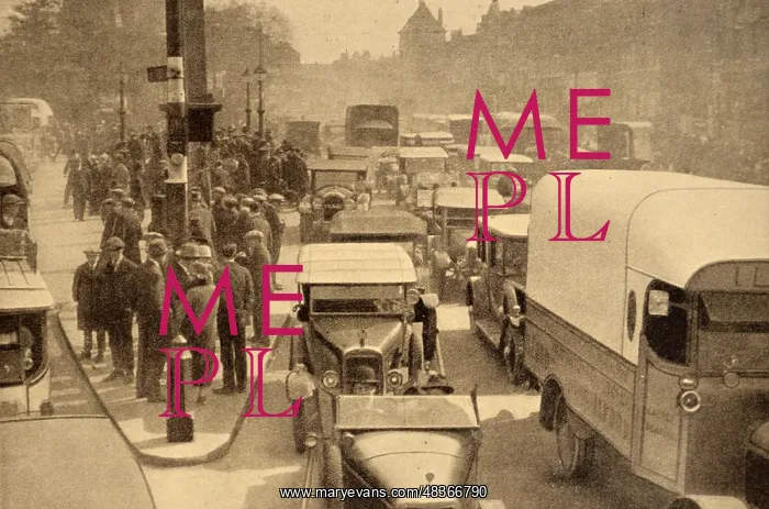 : London traffic crowds the roads of the British : London traffic crowds the roads of the British