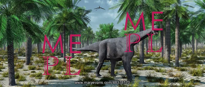 : A lone herbivorous Camarasaurus dinosaur : A lone herbivorous Camarasaurus dinosaur