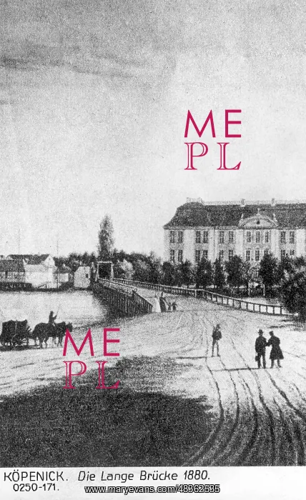 : Long Bridge in Berlin, 1880 : Long Bridge in Berlin, 1880