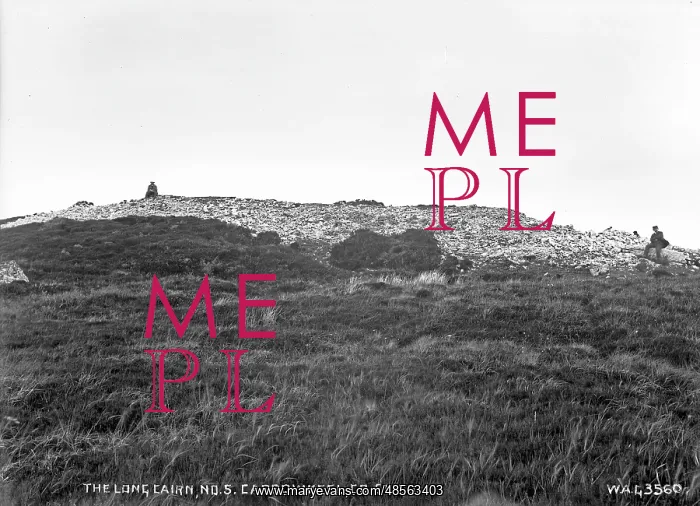 : The Long Cairn, No.5. Carrowkeel, Co. Sligo : The Long Cairn, No.5. Carrowkeel, Co. Sligo