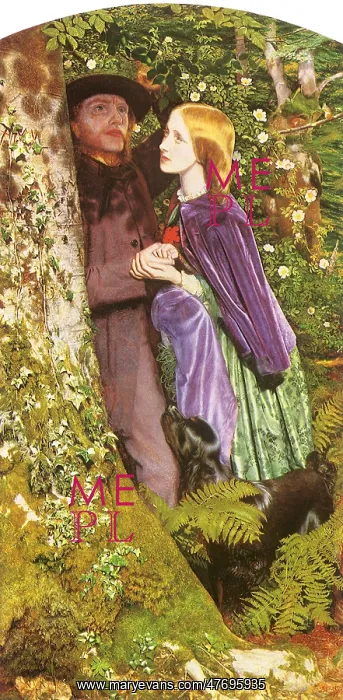 : The Long Engagement, by Arthur Hughes : The Long Engagement, by Arthur Hughes