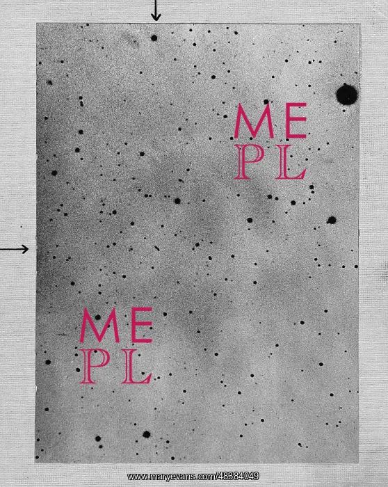 : Long exposure of star field showing track of the : Long exposure of star field showing track of the
