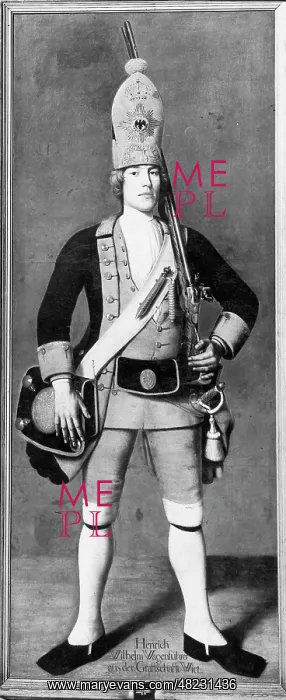 : Long Guy of the Prussian infantry regiment No 6 : Long Guy of the Prussian infantry regiment No 6