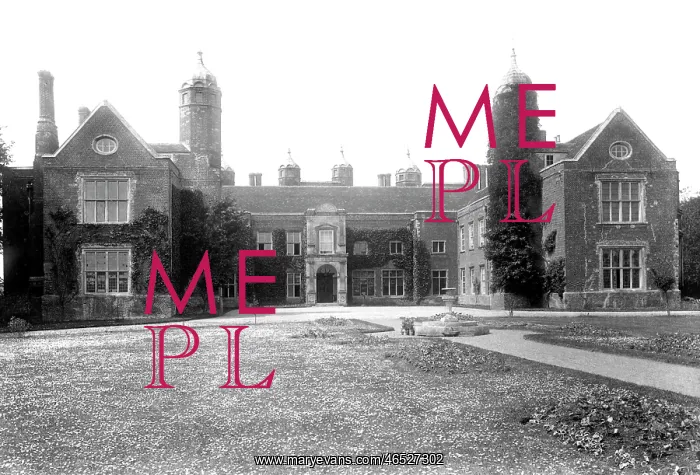  : Long Melford, Hall 1895