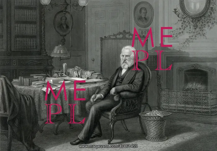  : Longfellow in his study